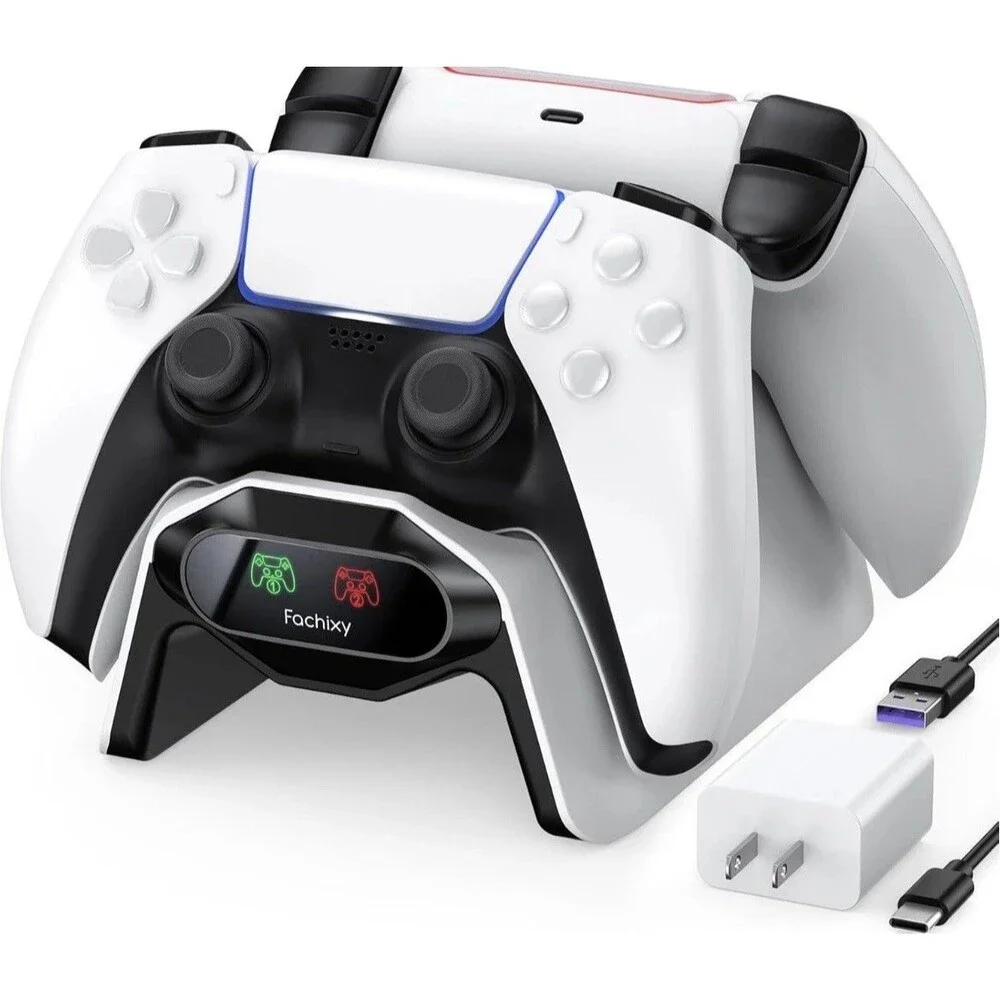 PS5 Controller Charging Station PS5 Charger Dock For Playstation 5 Blue